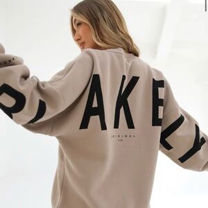 Blakely UK Isabel Brown Oversized Sweatshirt